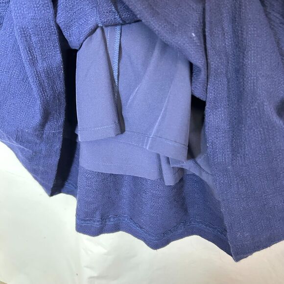 J. McLaughlin Estrella Navy V-Neck Sleeveless Midi Sheath Dress Size 10 - Picture 10 of 15